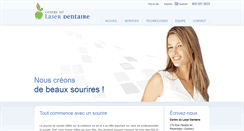 Desktop Screenshot of laserdentiste.com